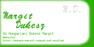 margit dukesz business card